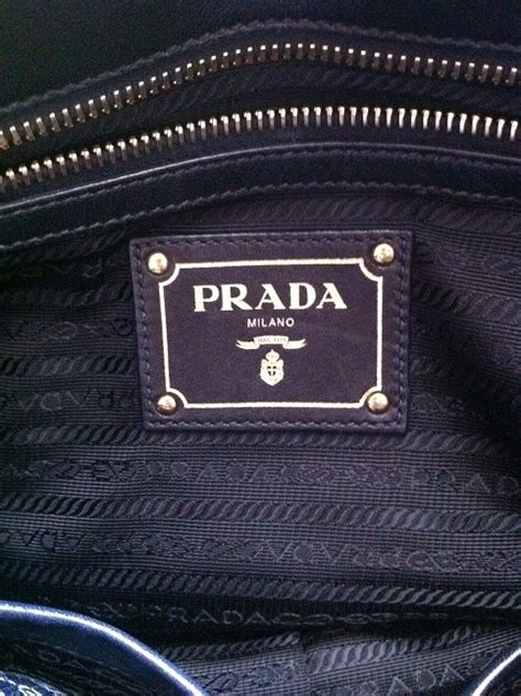 prada serial number inside bag